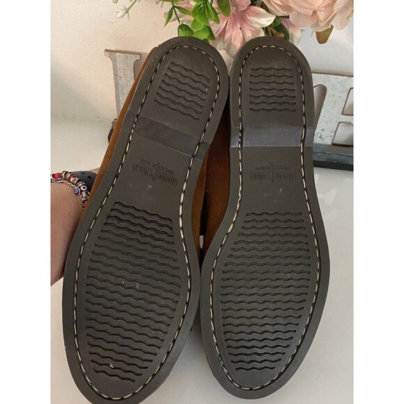Minnetonka Women's Leather Moccasin W/ Thunderbird Beading Shoes Flats Sz 6 NWOB - Picture 9 of 16